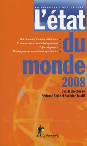 Livrenpoche : L'état du monde : Annuaire économique et géopolitique mondial - Bertrand Badié - Livre