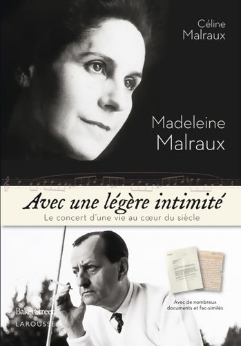 Livrenpoche : Avec une légère intimité - Céline Malraux - Livre