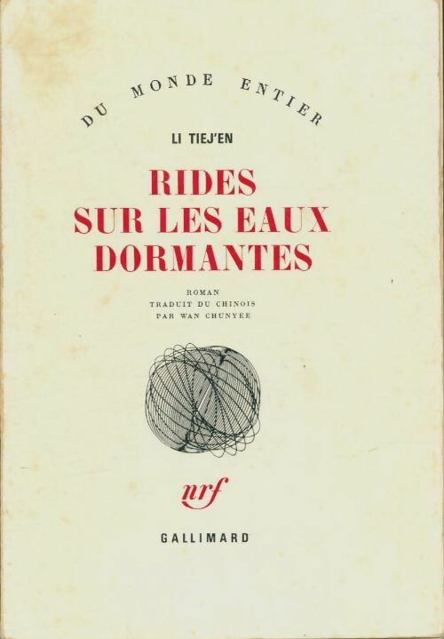 Livrenpoche : Rides sur les eaux dormantes - Li Tiej'En - Livre