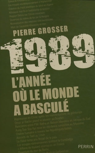 Livrenpoche : 1989 - Pierre Grosser - Livre