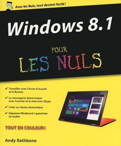 Livrenpoche : Windows 8. 1 pour les nuls - Andy Rathbone - Livre