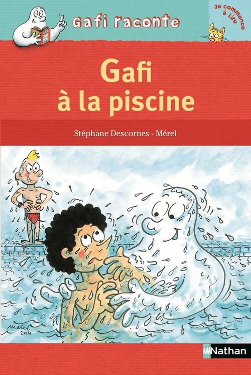 Gafi à la piscine - Stéphane Descornes - Livre