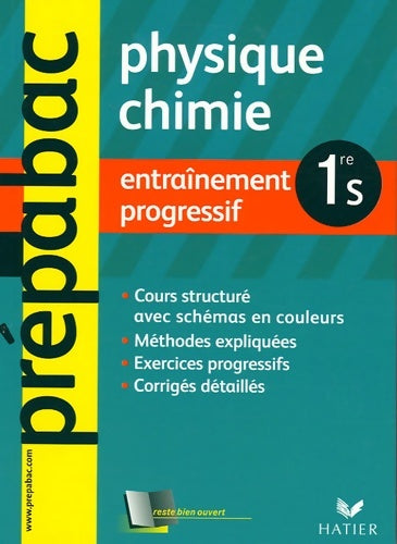 Livrenpoche : Physique-chimie 1ère S - Walter Vassiaux - Livre