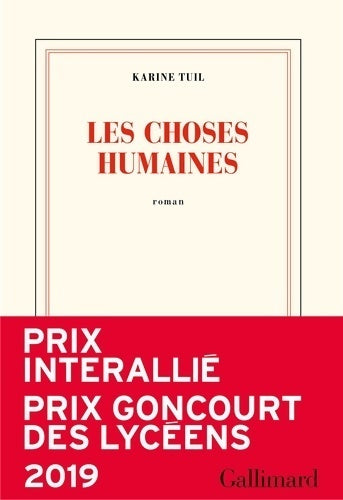 Livrenpoche : Les choses humaines - Karine Tuil - Livre