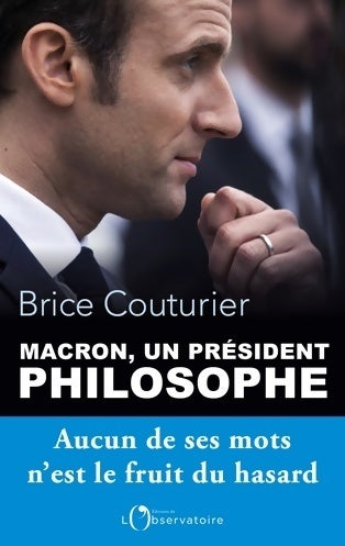 Livrenpoche : Macron un président philosophe - Brice Couturier - Livre