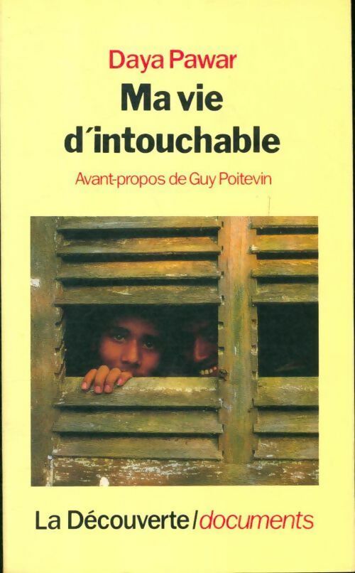 Livrenpoche : Ma vie d'intouchable - Daya Pawar - Livre