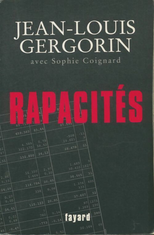Livrenpoche : Rapacités - Jean-Louis Gergorin - Livre