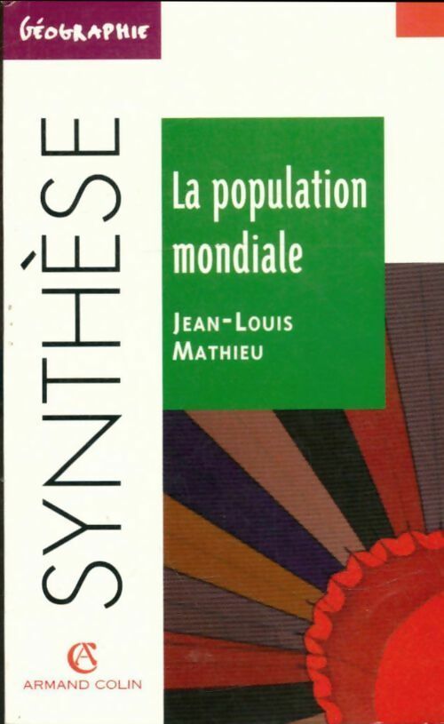 Livrenpoche : La population mondiale - Jean-Louis Mathieu - Livre