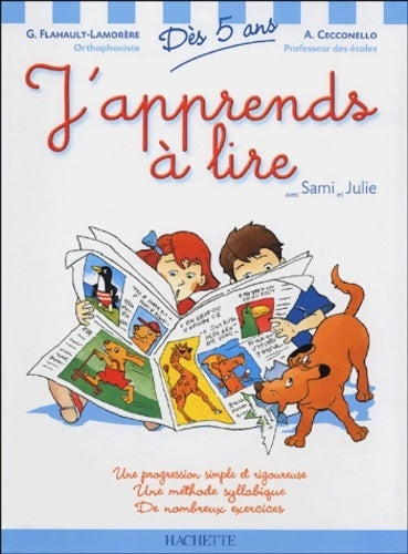 Livrenpoche : J'apprends à lire avec sami et Julie : Dès 5 ans - Adeline Cecconello - Livre