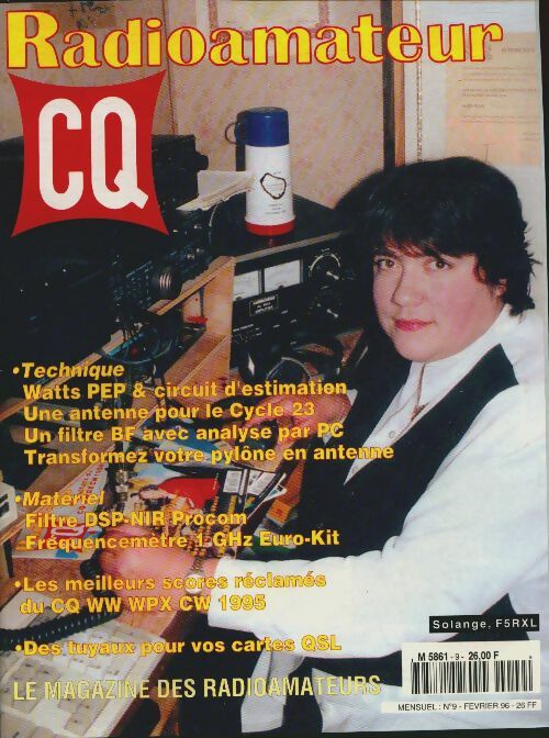 Livrenpoche : CQ Radioamateur n°9 : Des techniques pour vos cartes QSL - Collectif - Livre