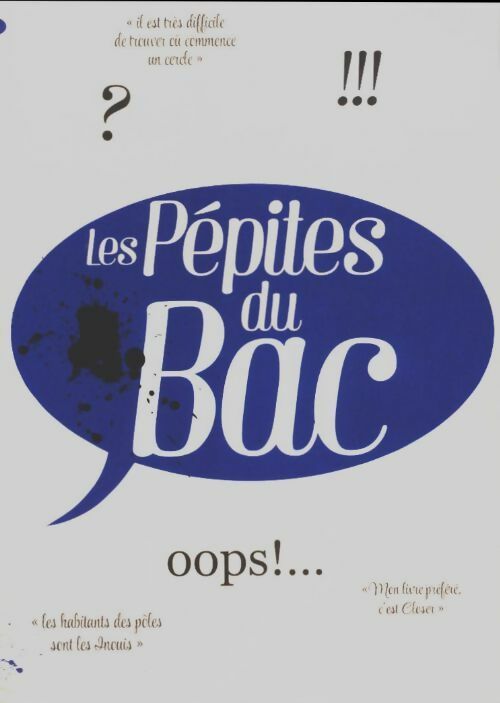 Livrenpoche : Les pépites du bac - Collectif - Livre