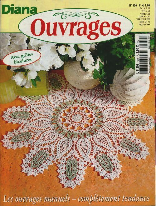 Livrenpoche : Diana ouvrages n°130 : Les ouvrages manuels complètement tendance - Collectif - Livre