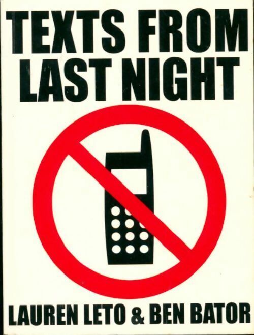 Livrenpoche : Texts from last night - Ben Bator - Livre