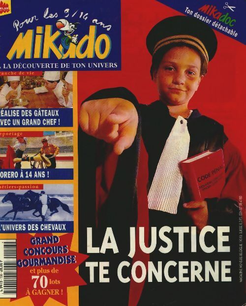 Livrenpoche : Mikado n°156 : La justice te concerne - Collectif - Livre
