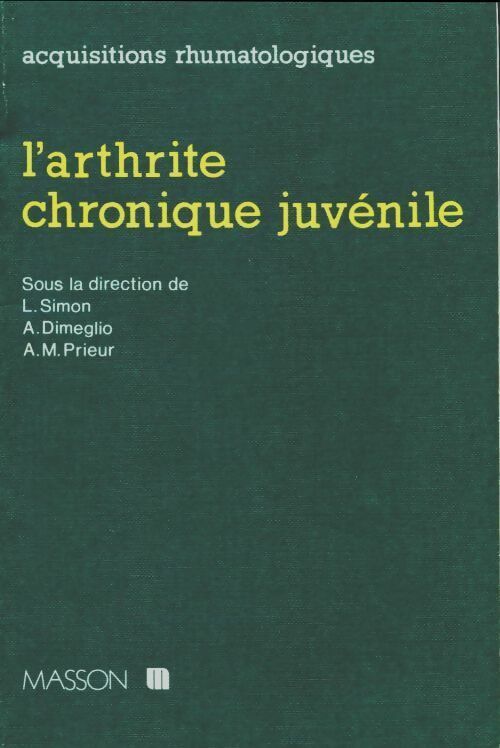 Livrenpoche : L'arthrite chronique juvénile - Collectif - Livre
