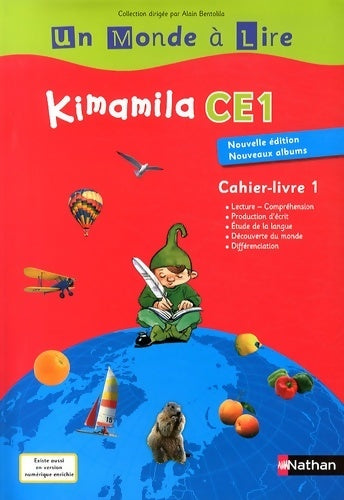 Livrenpoche : Kimamila CE1 : Cahier-livre 1 - Nadine Robert - Livre