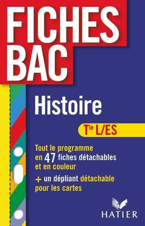Livrenpoche : Histoire Terminales L, ES - Elisabeth Brisson - Livre