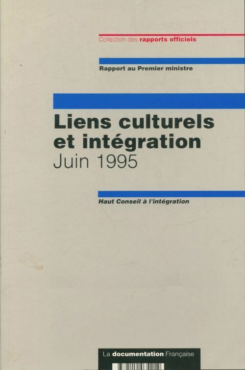 Livrenpoche : Liens culturels et intégration - Collectif - Livre