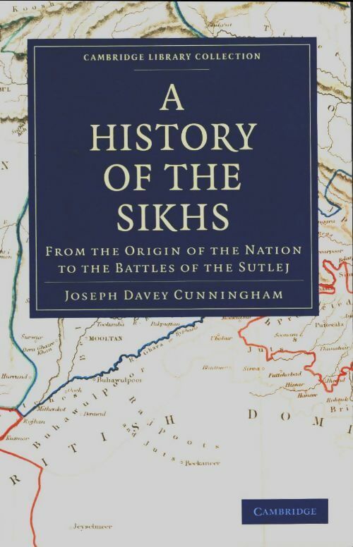 Livrenpoche : A history of the sikhs - Joseph Davey Cunningham - Livre