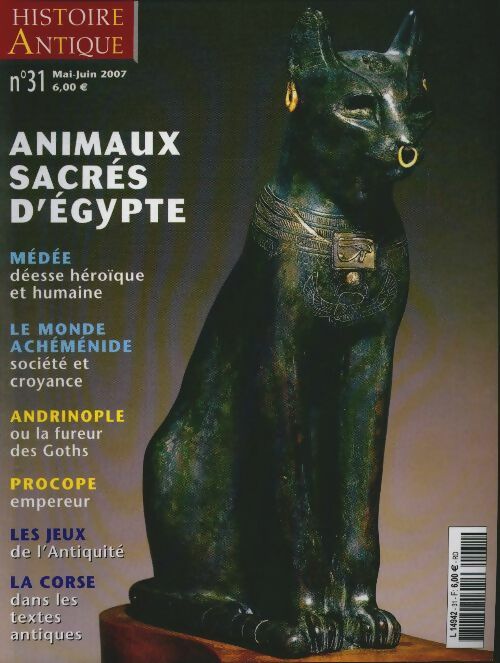 Livrenpoche : Histoire antique n°31 : Animaux sacrés d'Egypte - Collectif - Livre