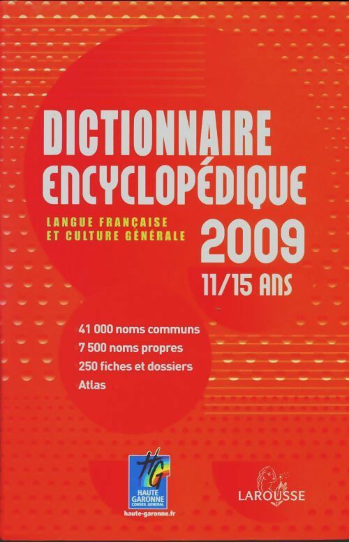 Livrenpoche : Dictionnaire encyclopédique 2009 11/15 ans - Collectif - Livre