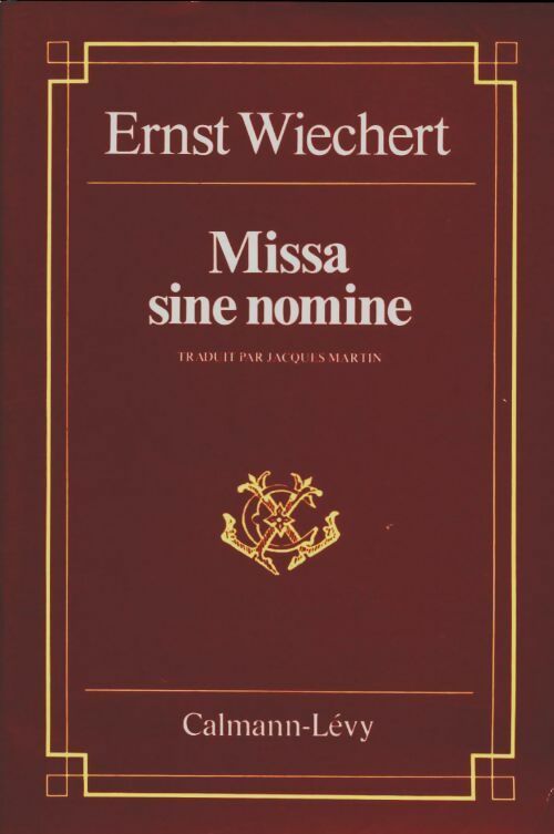 Livrenpoche : Missa sine nomine - Ernst Wiechert - Livre