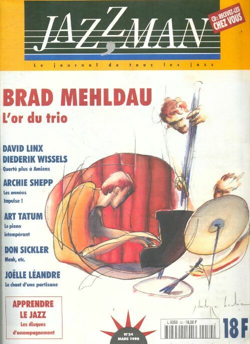 Livrenpoche : Jazzman n°34 : Brad Mehldau - Collectif - Livre