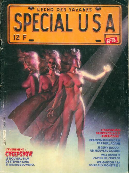 Livrenpoche : L'Echo des savanes Special USA n°25 : Les monstres sacrés de la BD américaine - Collectif - Livre