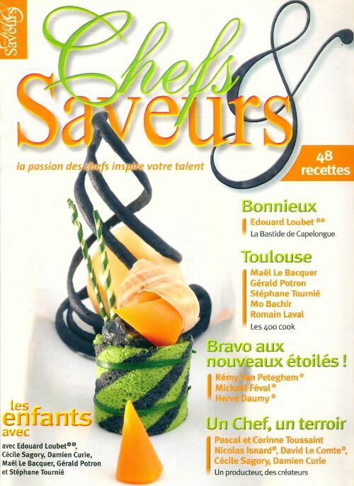 Livrenpoche : Chefs et Saveurs n°28 : Bravo aux nouveaux étoilés ! - Collectif - Livre