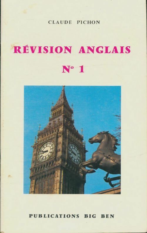 Livrenpoche : Révision anglais n°1 - Claude Pichon - Livre
