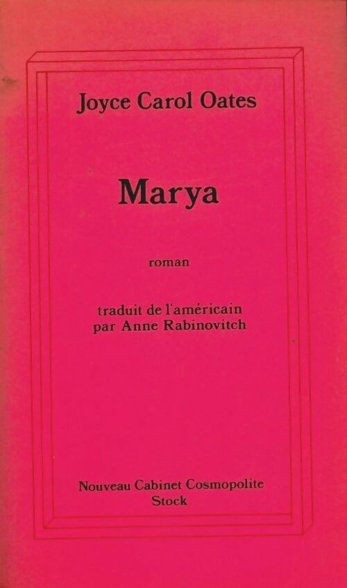 Livrenpoche : Marya - Joyce Carol Oates - Livre