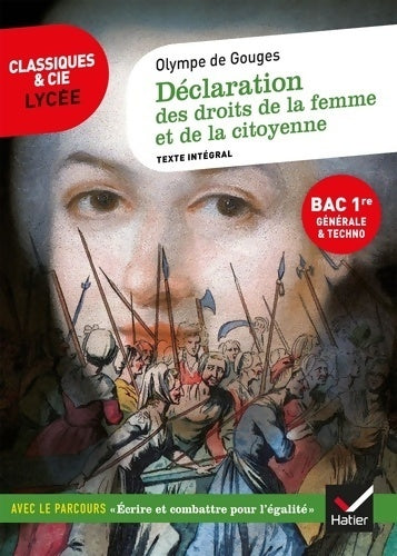 Livrenpoche : Déclaration des droits de la femme et de la citoyenne - Olympe De Gouges - Livre
