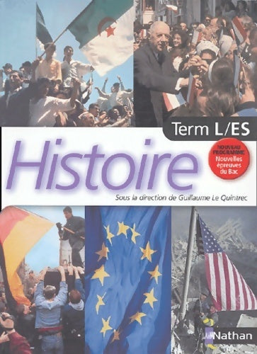 Livrenpoche : Histoire Terminales L/ES - Guillaume Le Quintrec - Livre