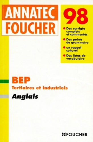 Livrenpoche : Annatec 98 anglais BEP tertiaire indus - Didier - Livre