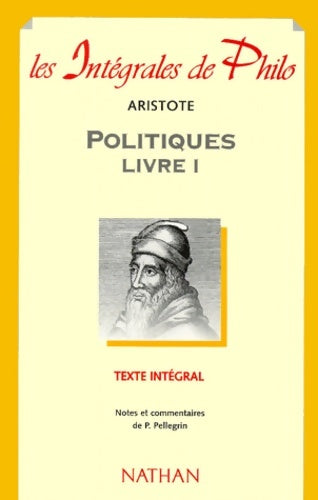 Livrenpoche : Aristote : Politiques livre 1 - Pierre Pellegrin - Livre