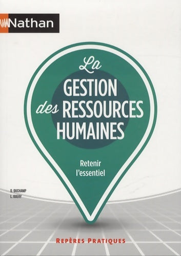 Livrenpoche : La gestion des ressources humaines - David Duchamp - Livre