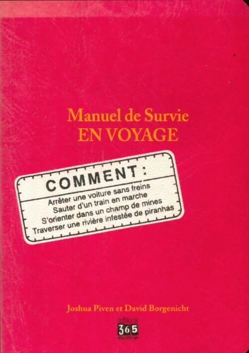 Livrenpoche : Manuel de survie en voyage - Lynn Gordon - Livre