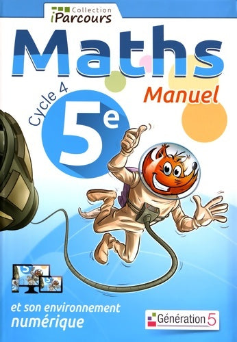 Manuel iparcours maths cycle 4 - 5e - Sébastien Dumoulard - Livre