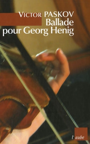 Livrenpoche : Ballade pour Georg Henig - Victor Paskov - Livre