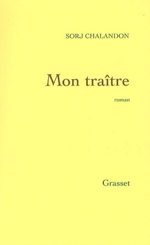 Livrenpoche : Mon traître - Sorj Chalandon - Livre