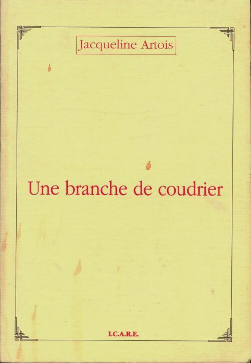 Livrenpoche : Une branche de coudrier - Jacqueline Artois - Livre