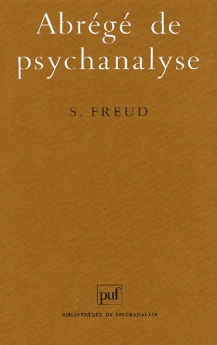 Livrenpoche : Abrégé de psychanalyse - Sigmund Freud - Livre