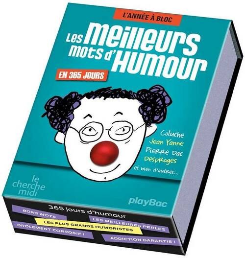 Livrenpoche : Calendrier 365 mots d'humour - Collectif - Livre