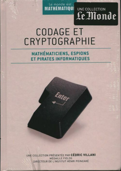 Livrenpoche : Codage et cryptographie - Cédric Villani - Livre