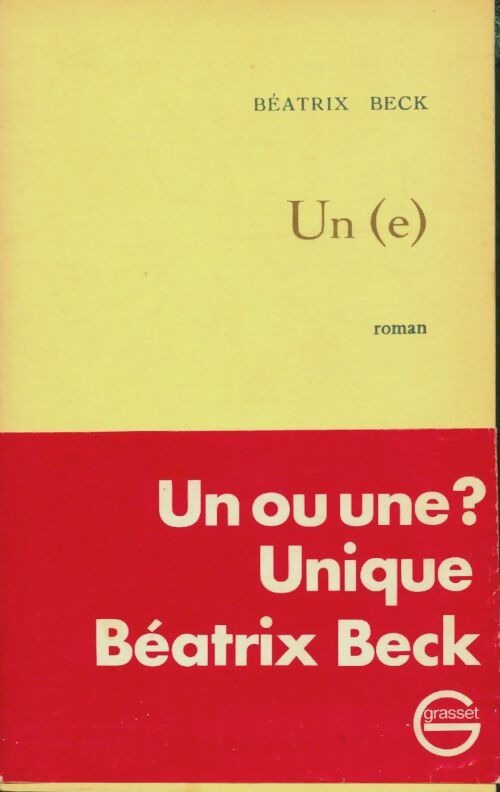 Livrenpoche : Un(e) - Béatrix Beck - Livre