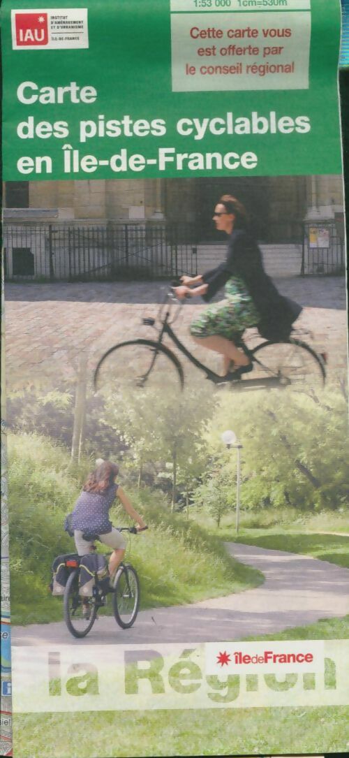 Livrenpoche : Carte des pistes cyclables en île-de-France - Collectif - Livre