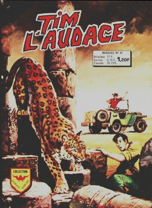 Livrenpoche : Tim l'audace n°47 - Collectif - Livre