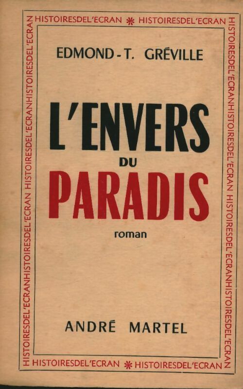Livrenpoche : L'envers du paradis - Edmond-T Gréville - Livre