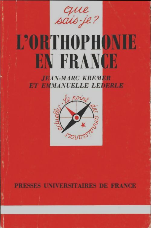 Livrenpoche : L'orthophonie en France - Emmanuelle Lederle - Livre