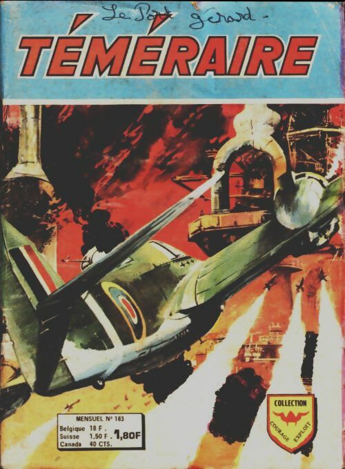 Livrenpoche : Temeraire n°183 - Collectif - Livre